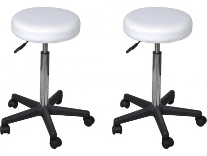 Kancelářské stoličky 2 ks 35,5x84 cm umělá kůže [277175]