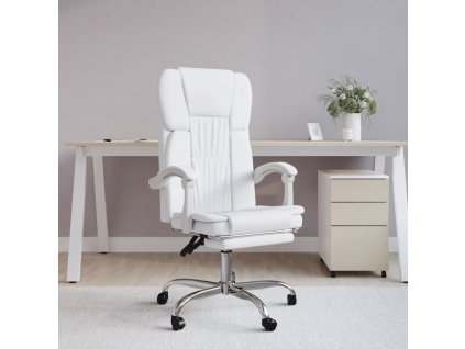 Polohovací kancelářská židle umělá kůže [349624]