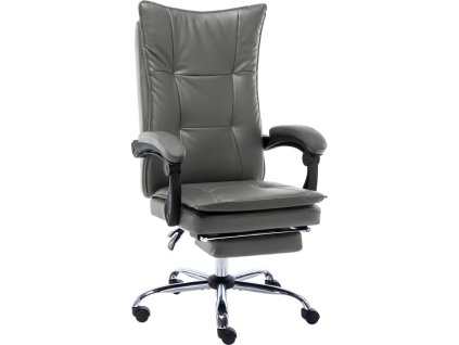 Kancelářská židle umělá kůže [20353] (Barva Hnědá)