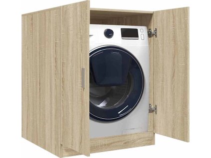 Skříňka nad pračku 71 x 71,5 x 91,5 cm [808399] (Barva Betonová šedá)