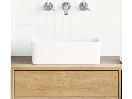 Umyvadlo 40 x 30 x 13 cm keramika [143919] (Barva Bílá)