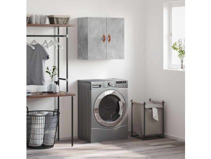 Nástěnná skříňka 60 x 31 x 60 cm kompozitní dřevo [829944] (Barva Betonová šedá)