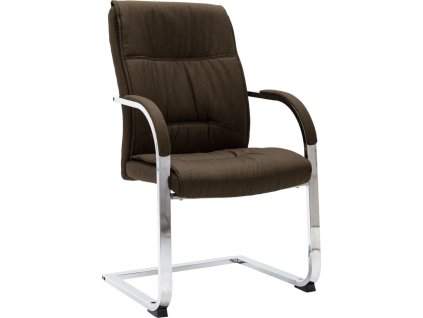 Konzolová kancelářská židle textil [289340] (Barva Taupe)