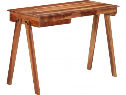 Psací stůl se zásuvkami 110 x 50 x 77 cm masivní akáciové dřevo [353304]