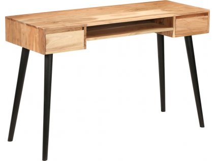 Psací stůl z masivního akáciového dřeva 118 x 45 x 76 cm [246205]