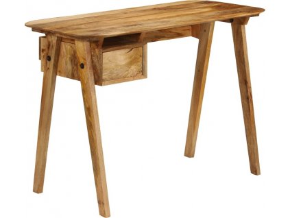Psací stůl 110 x 50 x 76 cm masivní mangovníkové dřevo [246229]
