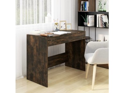 Psací stůl 101 x 50 x 76,5 cm kompozitní dřevo [812996] (Barva Kouřový dub)