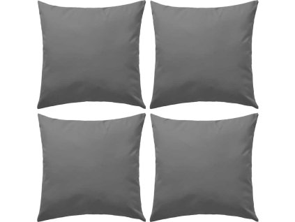 Venkovní polštářky 4 ks 45x45 cm [132299] (Barva Světle modrá)