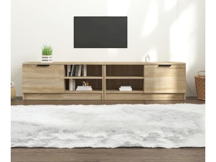 TV skříňky 2 ks 80x35x36,5 cm kompozitní dřevo [811473] (Barva dub sonoma)