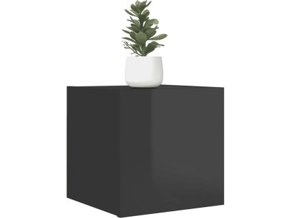 Nástěnné TV skříňky 4 ks 30,5 x 30 x 30 cm [804498] (Barva Bílá a dub sonoma)