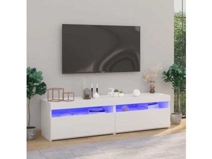 TV skříňky s LED osvětlením 2 ks 75 x 35 x 40 cm [804392]