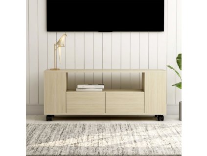 TV skříňka 120x35x48 cm kompozitní dřevo [801349]