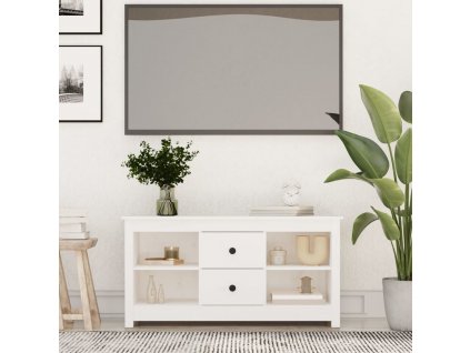 TV skříňka 103 x 36,5 x 52 cm masivní borové dřevo [814570]