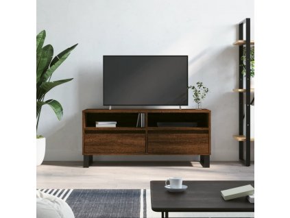 TV skříňka 100 x 34,5 x 44,5 cm kompozitní dřevo [831245]