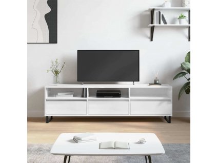 TV skříňka 150 x 30 x 44,5 cm kompozitní dřevo [831302]