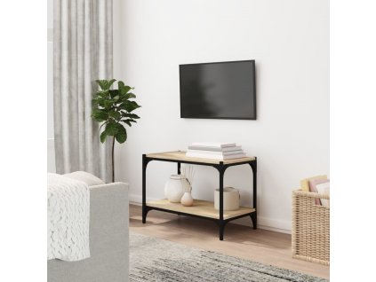 TV skříňka 60 x 33 x 41 cm kompozitní dřevo a ocel [819318]