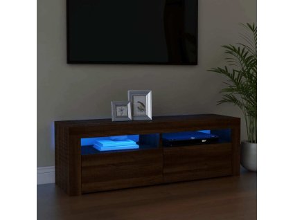 TV skříňka s LED osvětlením 120x35x40 cm [804315]