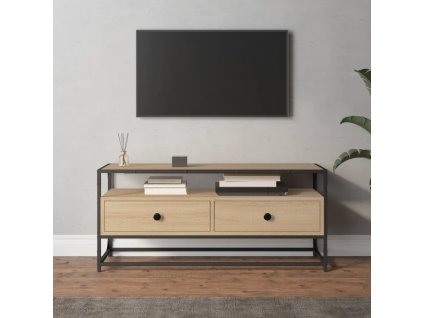 TV skříňka 100 x 35 x 45 cm kompozitní dřevo [826306]