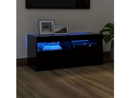 TV skříňka s LED osvětlením 90x35x40 cm [804383]
