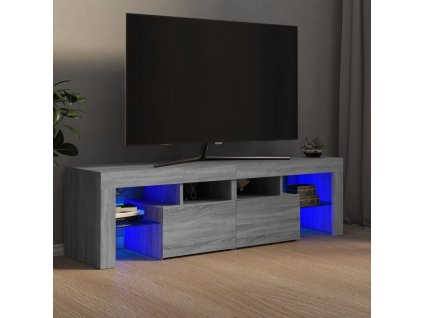 TV skříňka s LED osvětlením 140 x 36,5 x 40 cm [815670]