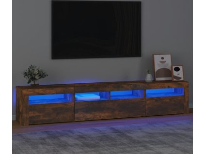 TV skříňka s LED osvětlením 210 x 35 x 40 cm [3152735]