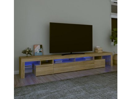 TV skříňka s LED osvětlením 260x36,5x40 cm [3152780]