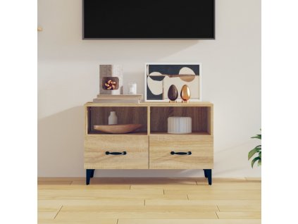TV skříňka 80 x 36 x 50 cm kompozitní dřevo [812594]