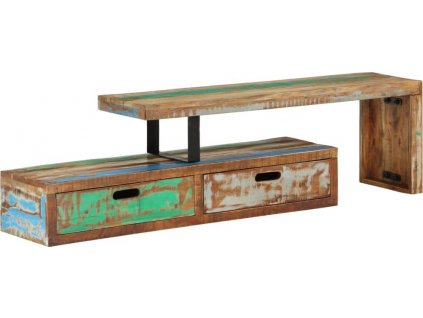 TV stolek masivní recyklované dřevo [351678]