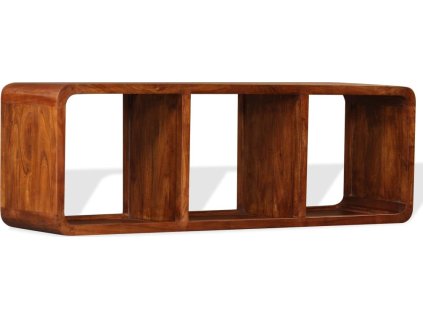 TV stolek masivní dřevo s medovým povrchem 120 x 30 x 40 cm [244680]