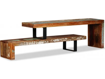 TV stolek masivní recyklované dřevo [244582]