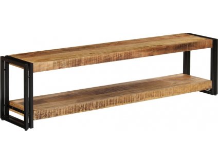 TV stolek 150 x 30 x 40 cm masivní mangovníkové dřevo [247809]