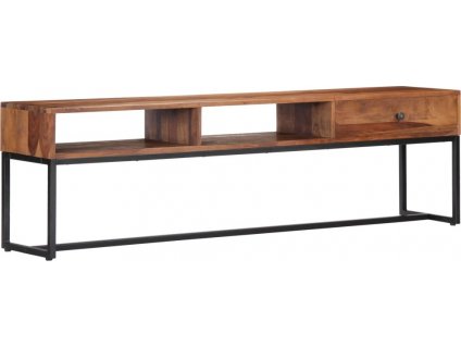 TV stolek 160 x 30 x 45 cm masivní sheeshamové dřevo [247466]