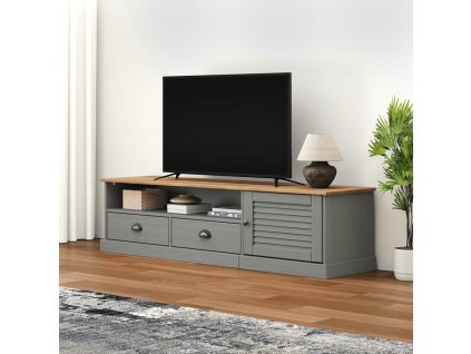 TV stolek VIGO 156 x 40 x 40 cm masivní borové dřevo [353174]