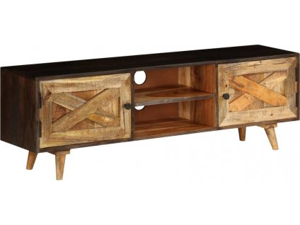 TV stolek z masivního mangovníkového dřeva 140 x 30 x 45 cm [246162]