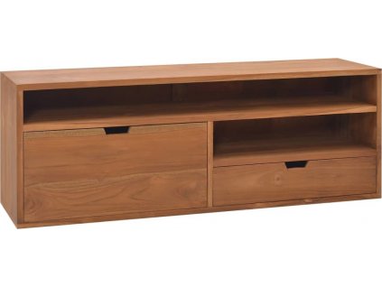 TV stolek 110 x 30 x 40 cm masivní teakové dřevo [326119]