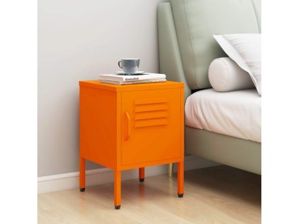 Noční stolek 35 x 35 x 51 cm ocel [336212] (Barva Mátová)