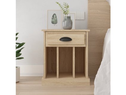 Noční stolek 43 x 36 x 50 cm [816350] (Barva dub sonoma)