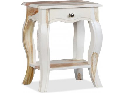 Noční stolek, masivní sheeshamové dřevo, 40x30x50 cm [244349]