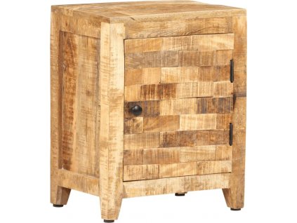 Noční stolek 40x30x50 cm masivní mangovníkové dřevo [320802]