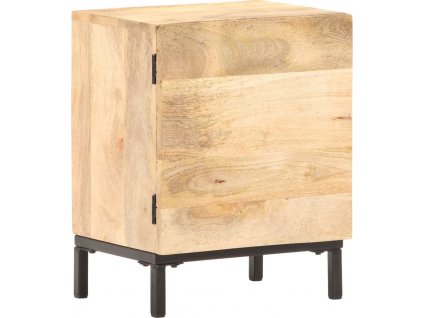 Noční stolek 40 x 30 x 51 cm masivní mangovníkové dřevo [320225]