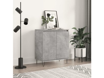 Příborník 60 x 35 x 70 cm kompozitní dřevo [827157] (Barva Černá)