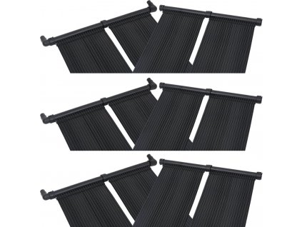 Solární ohřívač bazénu panel 6 ks 80 x 310 cm [3079663]