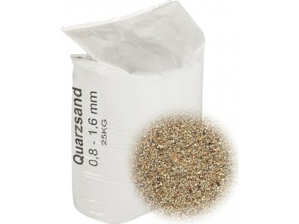 Filtrační písek 25 kg 0,8–1,6 mm [94316]