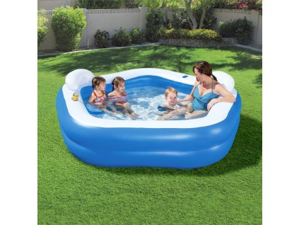 Relaxační bazének Family Fun 213 x 206 x 69 cm [92831]