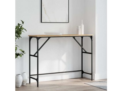 Konzolový stolek 100 x 32 x 75 cm kompozitní dřevo [834056]