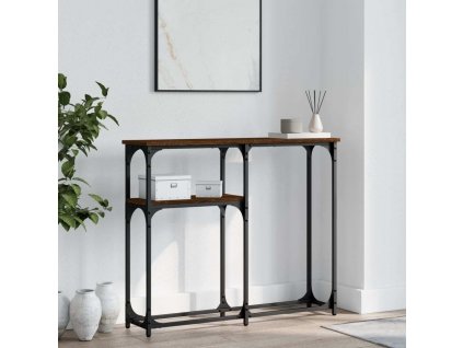 Konzolový stolek 90 x 22,5 x 75 cm kompozitní dřevo [834094]