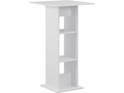 Barový stůl 60 x 60 x 110 cm [280205] (Barva Bílá)