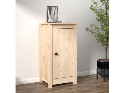 Příborník 39x35x80 cm masivní borové dřevo [813724] (Barva Přírodní)