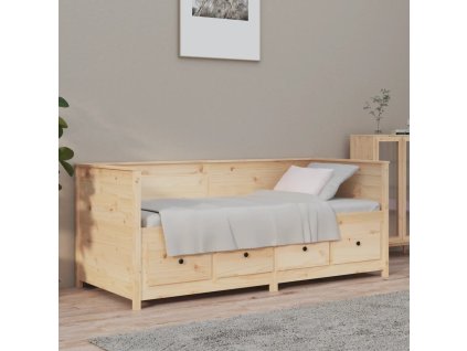 Válenda 90 x 190 cm masivní borové dřevo [820911] (Barva Přírodní)