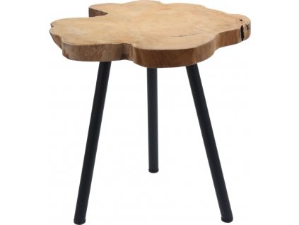 Odkládací stolek teakové dřevo 40 cm [442177]